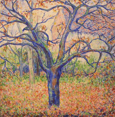 Fall in Giverny Theodore Earl Butler Impressionist lanscape