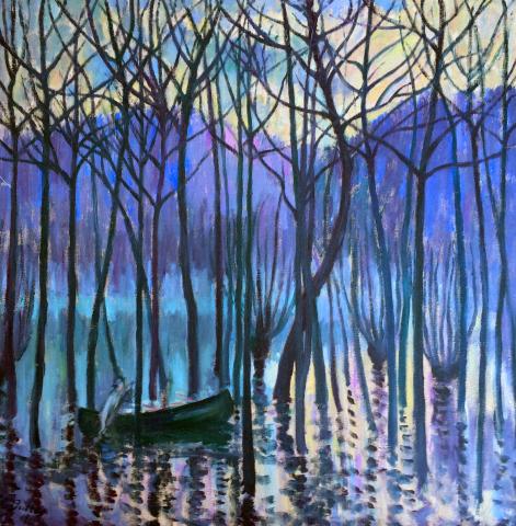 Flood of 1910 in Giverny Theodore Earl Butler